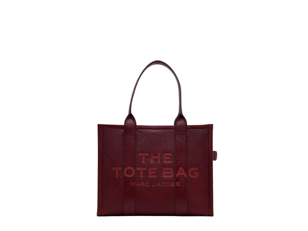 Marc Jacobs Marc Jacobs The Leather Large Tote Bag Cherry