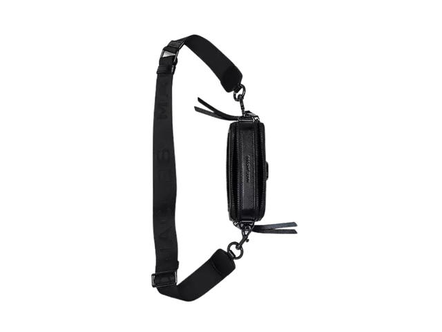 Marc Jacobs Marc Jacobs The Snapshot DTM In Saffiano Leather Black - view 3
