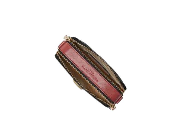 Marc Jacobs Marc Jacobs The Snapshot In Saffiano Leather With Gold-Tone Signature J Marc Hardware Rose Multi - view 4