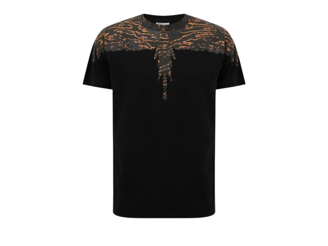 Marcelo Burlon Marcelo Burlon Camo Wings T-Shirt Black Army