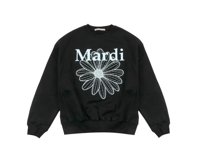 Mardi Mercredi Mardi Mecredi Sweatshirt Flowermardi Black Sky - view 1