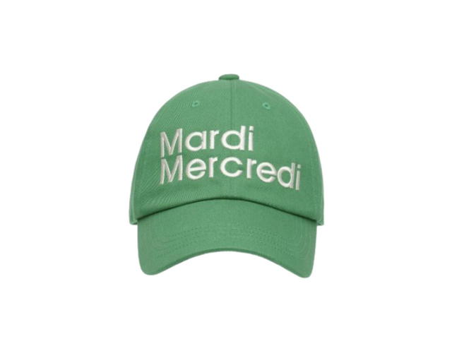 Mardi Mercredi Mardi Mercredi Cap Mardi Nouveau Green White - view 1