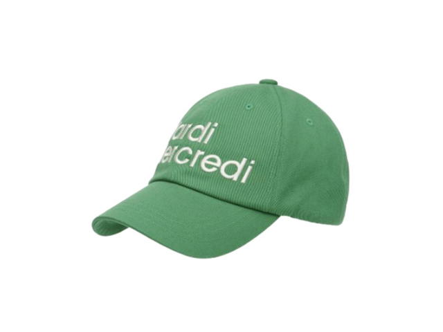 Mardi Mercredi Mardi Mercredi Cap Mardi Nouveau Green White - view 2