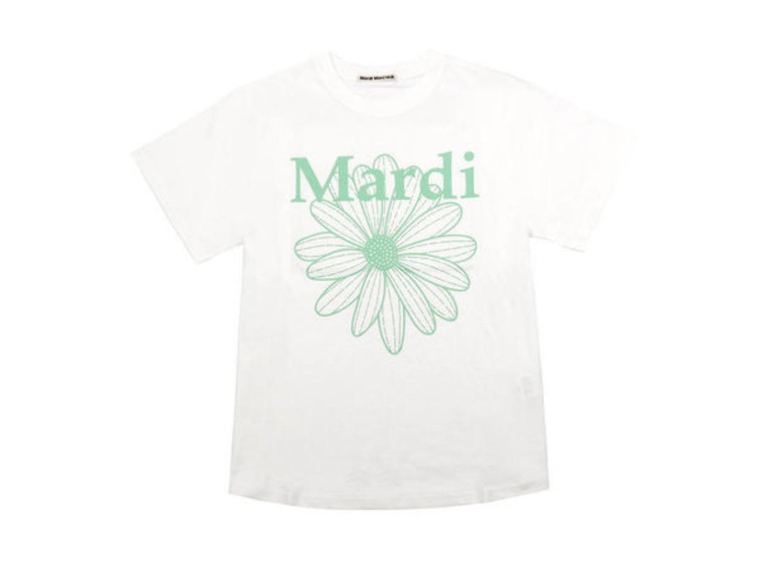 Mardi Mercredi Mardi Mercredi T-Shirt Flowermardi Ivory Mint