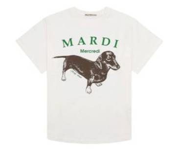 Buy Mardi Mercredi Tshirt Ddanji Ivory at Sasom – Authentic and Ready to Ship