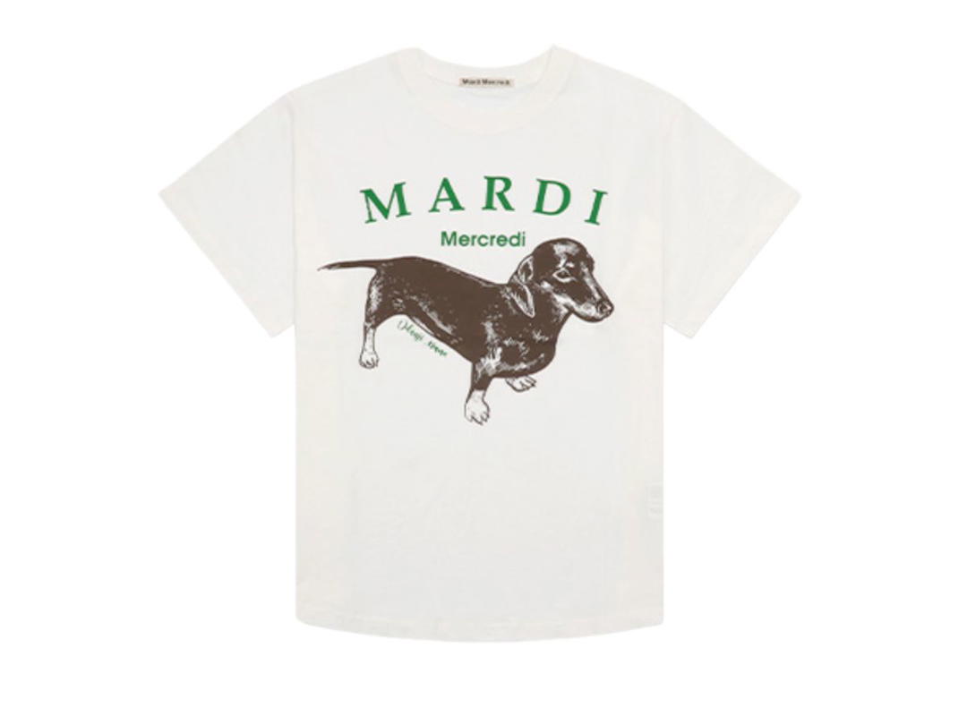 Mardi Mercredi Mardi Mercredi Tshirt Ddanji Ivory