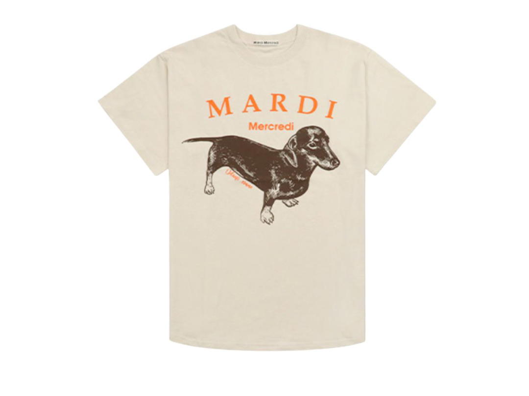 Mardi Mercredi Mardi Mercredi Tshirt Ddanji Light Beige
