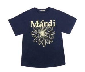 Buy Mardi Mercredi Tshirt Flowermardi Navy Lemon at Sasom – Authentic and Ready to Ship