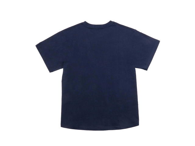 Mardi Mercredi Mardi Mercredi Tshirt Flowermardi Navy Lemon - view 2