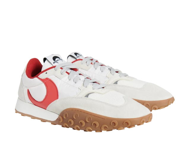 Marine Serre Marine Serre Moonwalk Sneaker Red White - view 3