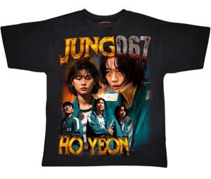 Buy Marino Morwood Squid Game Jung 067 Ho-Yeon Tee Black at Sasom – Authentic and Ready to Ship