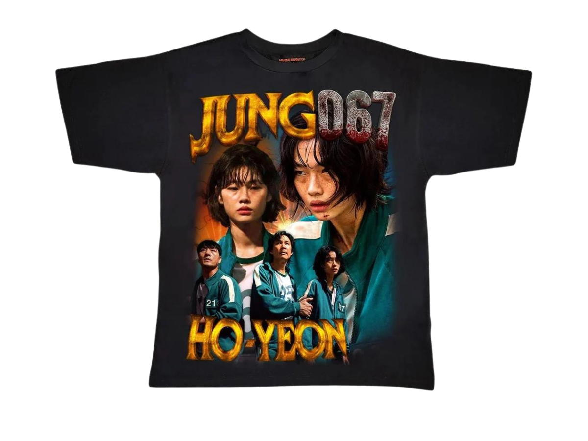 Marino Morwood Marino Morwood Squid Game Jung 067 Ho-Yeon Tee Black