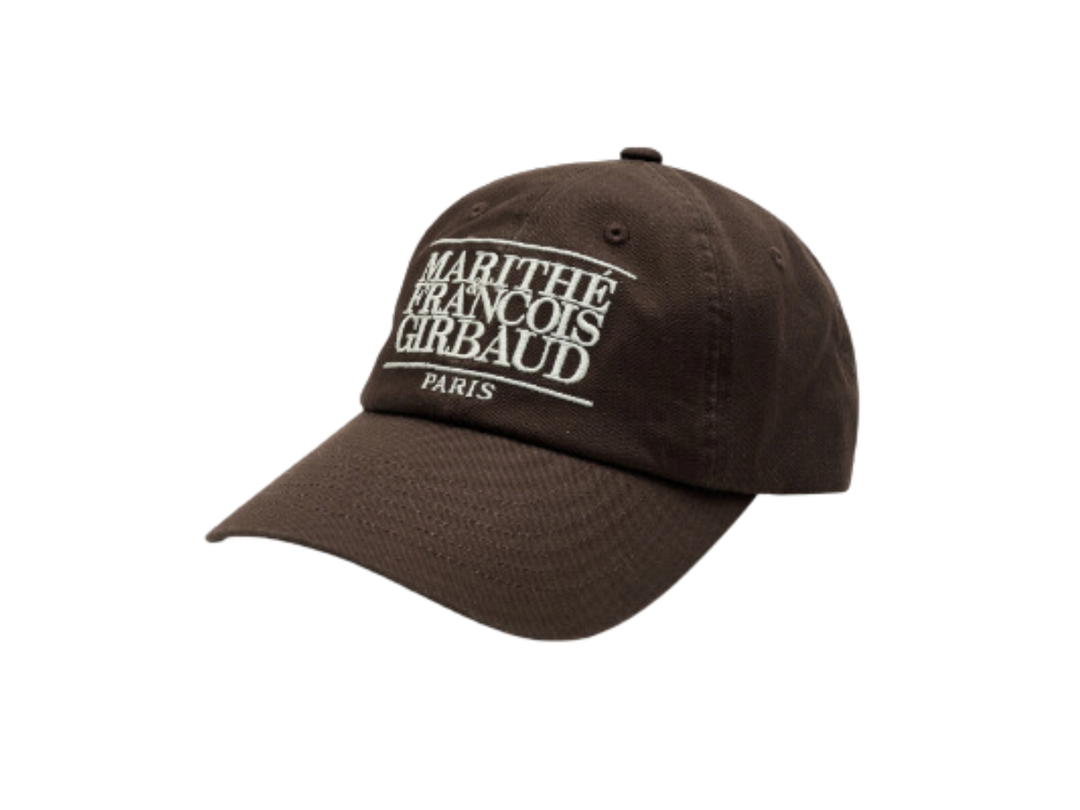 Marithe Francois Girbaud Marithe Francois Girbaud Classic Logo Cap Dark Brown