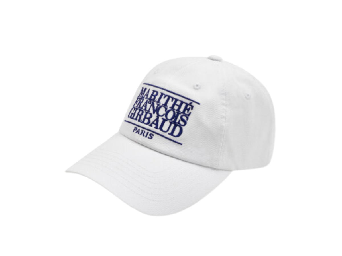 Marithe Francois Girbaud Marithe Francois Girbaud Classic Logo Cap Off White