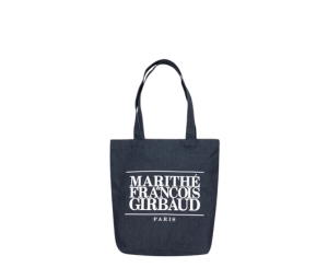 Buy Marithe Francois Girbaud Classic Logo Denim Eco Bag Dark Blue at Sasom – Authentic and Ready to Ship