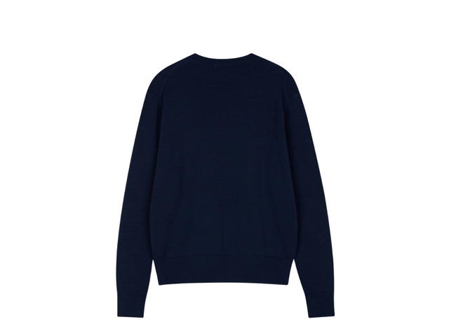 Marithe Francois Girbaud Marithe Francois Girbaud Classic Logo Knit Pullover Navy - view 2