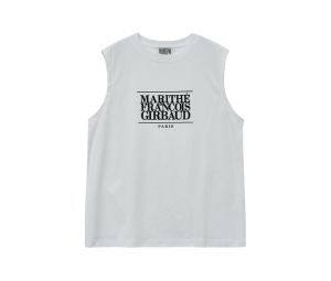 Buy Marithe Francois Girbaud Classic Logo Sleeveless White at Sasom – Authentic and Ready to Ship