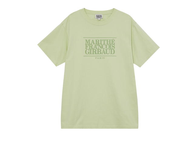 Marithe Francois Girbaud Marithe Francois Girbaud Classic Logo T-Shirt Light Green - view 1