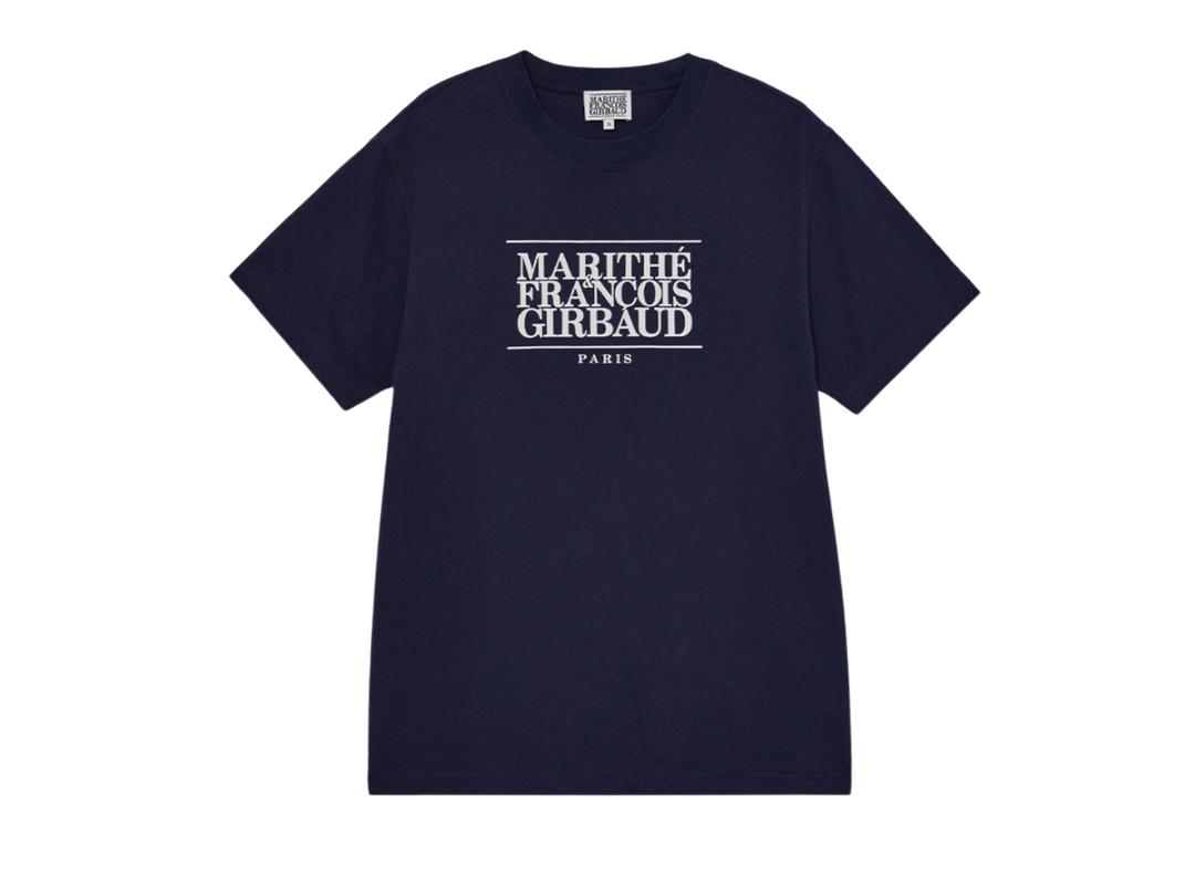Marithe Francois Girbaud Marithe Francois Girbaud Classic Logo T-Shirt Navy