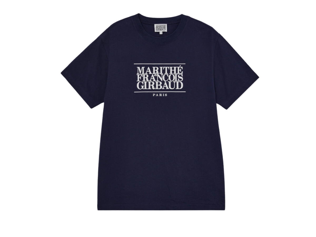 Marithe Francois Girbaud Marithe Francois Girbaud Classic Logo T-Shirt Navy