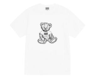 Buy Marithe Francois Girbaud Doodle Bear Tee White-Black at Sasom – Authentic and Ready to Ship