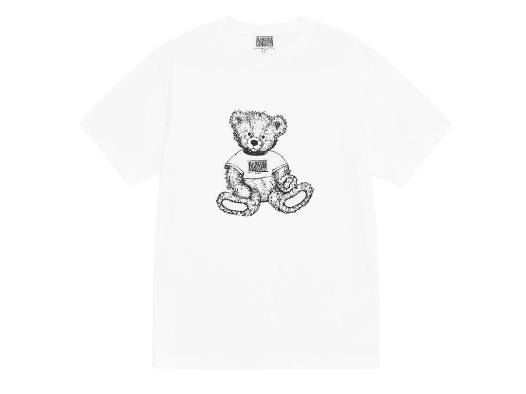 Marithe Francois Girbaud Marithe Francois Girbaud Doodle Bear Tee White-Black