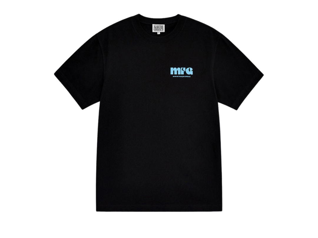 Marithe Francois Girbaud Marithe Francois Girbaud Plumpy MFG Logo Tee Black