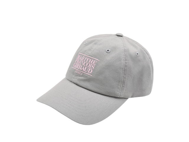 Marithe Francois Girbaud Marithe Francois Girbaud Small Classic Logo Cap Light Gray (SS24) - view 1