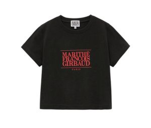 Buy Marithe Francois Girbaud W Classic Logo Crop Tee Charcoal (SS24) at Sasom – Authentic and Ready to Ship