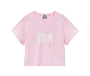 Buy Marithe Francois Girbaud W Classic Logo Crop Tee Light Pink (SS24) at Sasom – Authentic and Ready to Ship