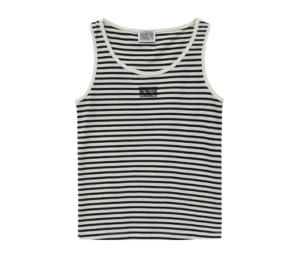 Buy Marithe Francois Girbaud W Classic Logo Sleeveless Ivory at Sasom – Authentic and Ready to Ship