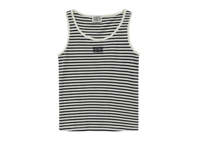Marithe Francois Girbaud Marithe Francois Girbaud W Classic Logo Sleeveless Ivory - view 1
