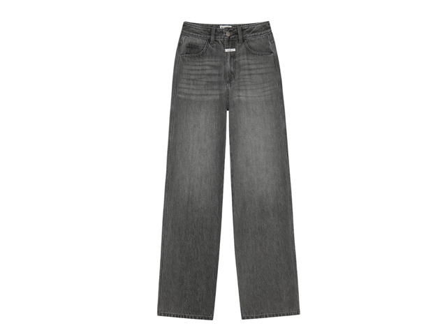 Marithe Francois Girbaud Marithe Francois Girbaud W High Straight Denim Pants Light Gray - view 1
