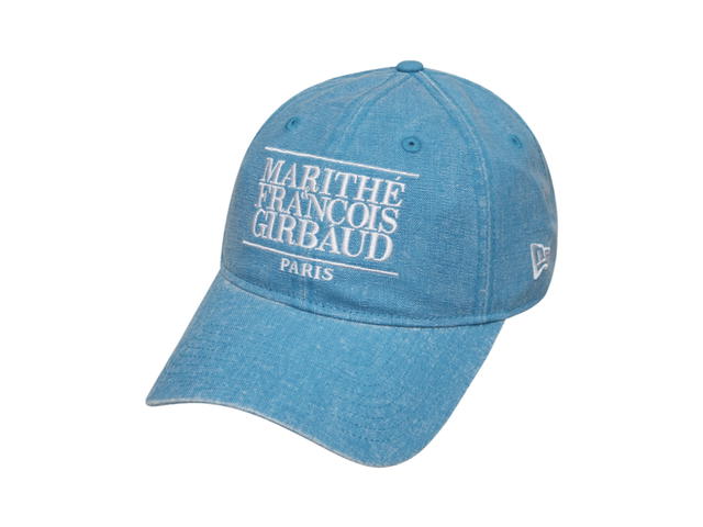 Marithe Francois Girbaud Marithe Francois Girbaud x Newera Italian Washed Classic Logo Color Ball Cap Sky Blue - view 1