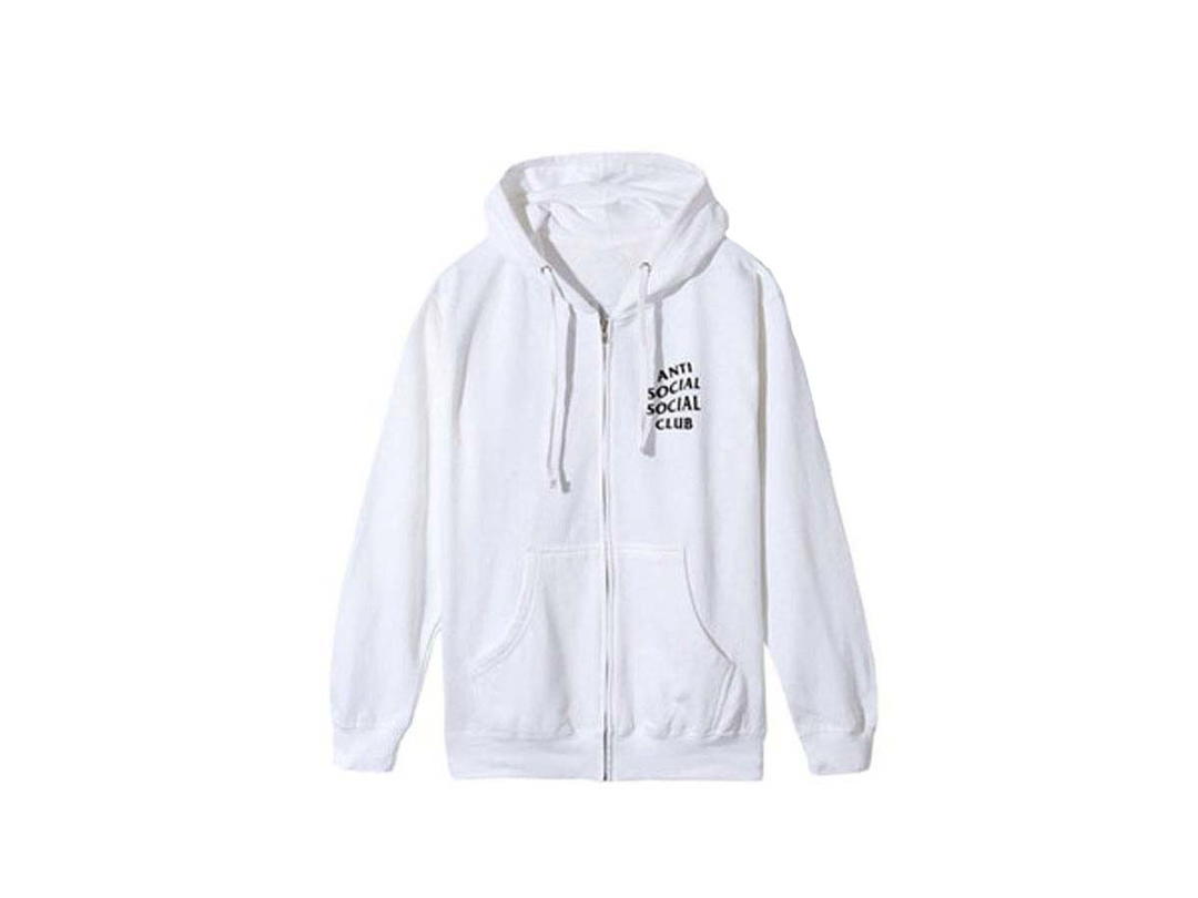Anti Social Social Club ASSC Masochism Zip Up Hoodie