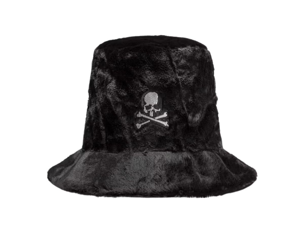 Mastermind Mastermind Faux Fur Bucket Hat Black