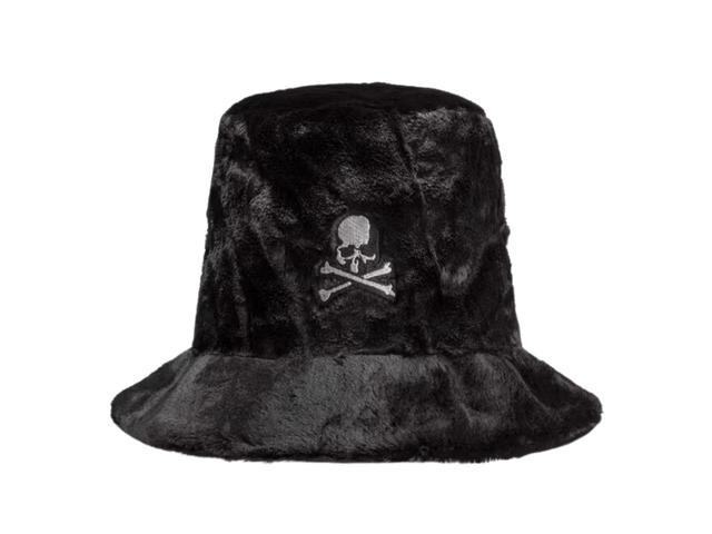 Mastermind Mastermind Faux Fur Bucket Hat Black - view 1