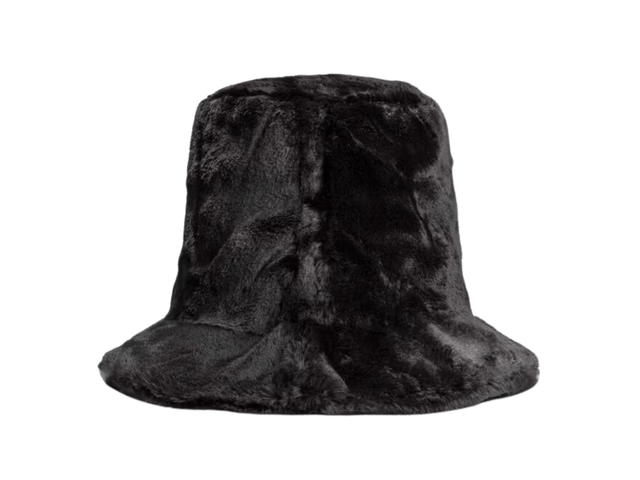Mastermind Mastermind Faux Fur Bucket Hat Black - view 2