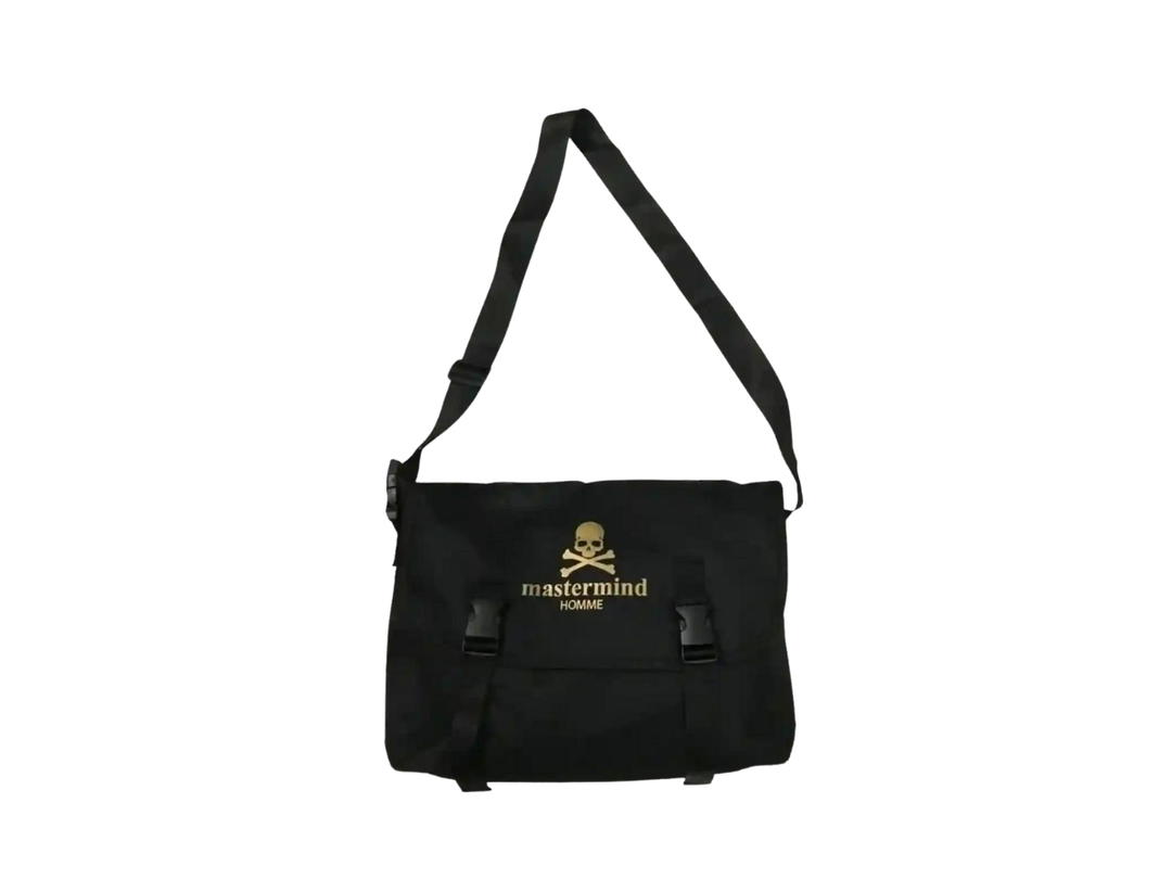 Mastermind Mastermind Homme x Streetwear Messenger Bag Black