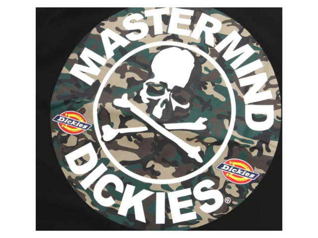 Mastermind Mastermind Japan x Dickies T-Shirt Black - view 3