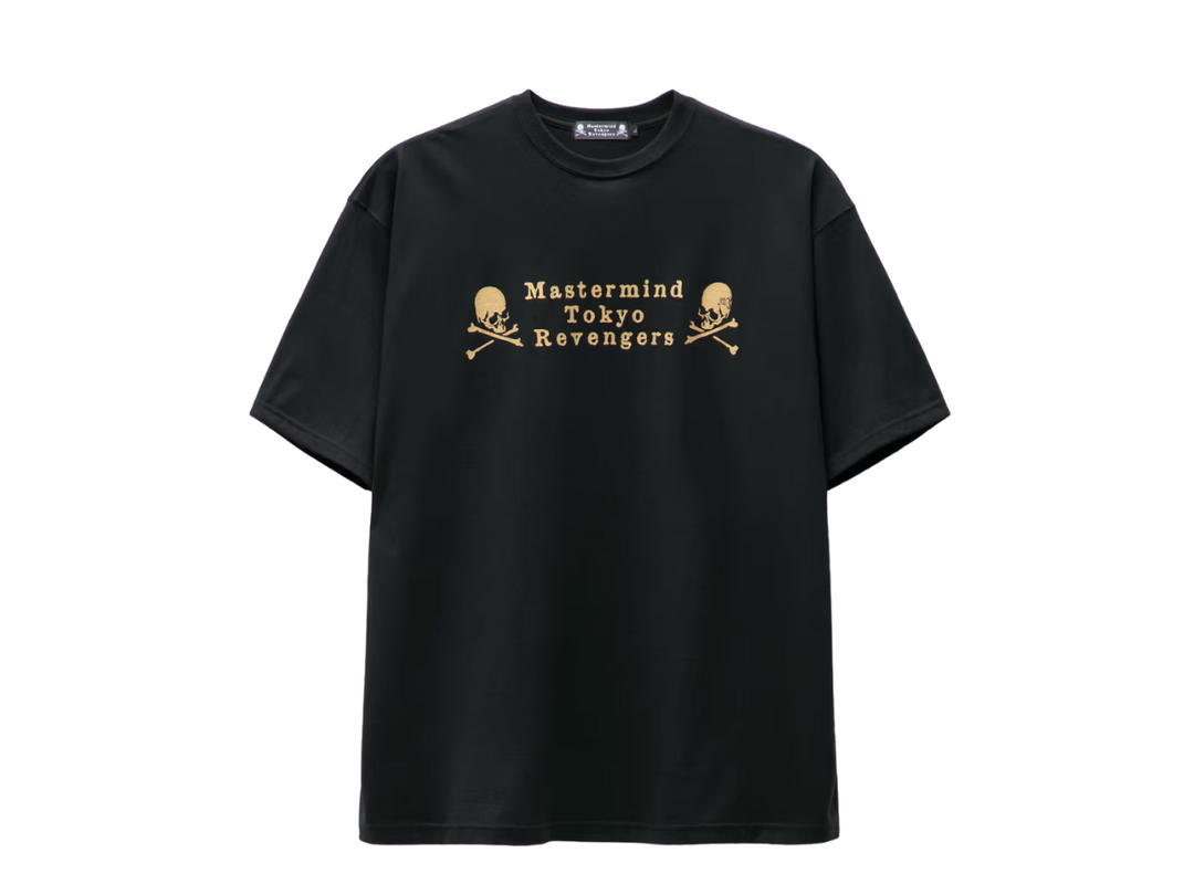 Mastermind Mastermind Japan X Tokyo Revengers First Generation Logo T-Shirt Black-Gold