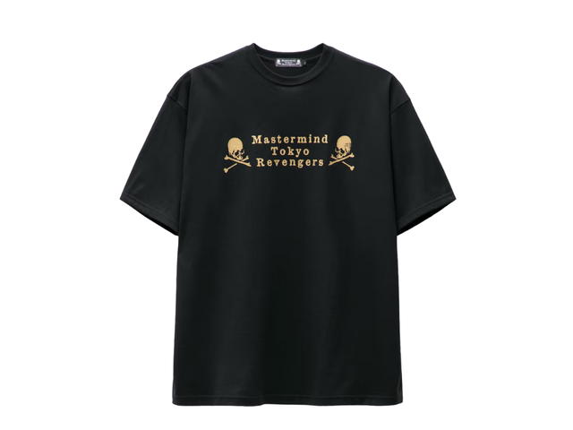 Mastermind Mastermind Japan X Tokyo Revengers First Generation Logo T-Shirt Black-Gold - view 1