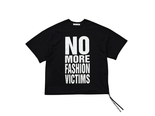 Mastermind Mastermind World x Katharine Hamnett Slogan Big Tee Black - view 1