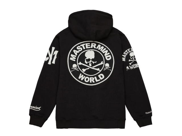 Mastermind Mastermind World X Mitchell & Ness Hoodie Collab Black - view 2