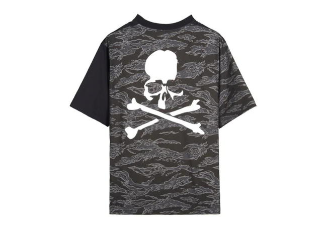 Mastermind Mastermind World x Phenomenon Tiger Camo Skull T-Shirt Black - view 2