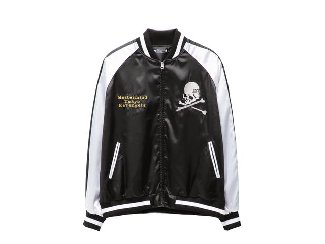 Mastermind Mastermind x Tokyo Revengers Sukajan Jacket Black Silver - view 1