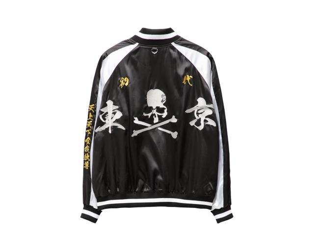 Mastermind Mastermind x Tokyo Revengers Sukajan Jacket Black Silver - view 2