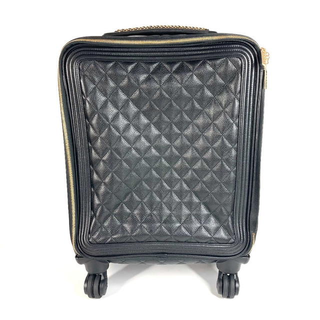 Chanel Matelasse Quilted CC Logo CC Mark Suitcase 4-wheel travel bag Chain travel bagCarry Bag - view 2