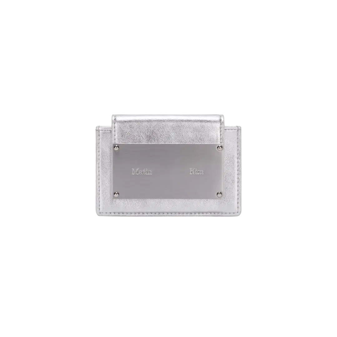 Matin Kim Matin Kim Accordion Wallet Silver