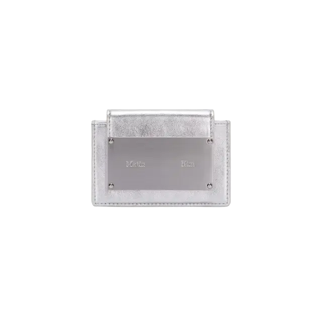 Matin Kim Matin Kim Accordion Wallet Silver - view 2